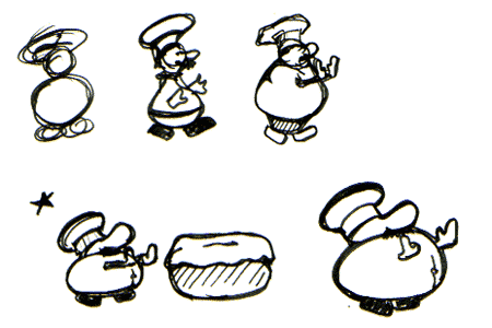 Baker sketches