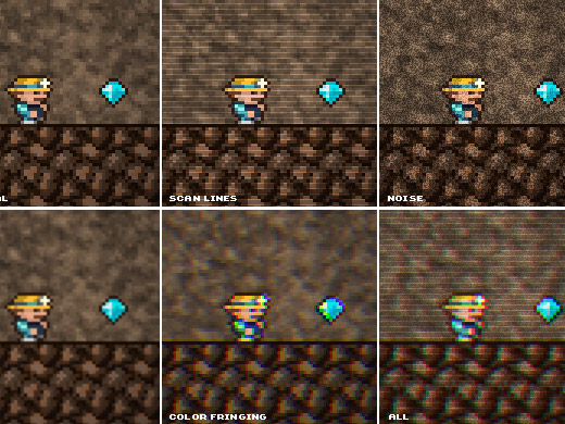 Retro Game Effects